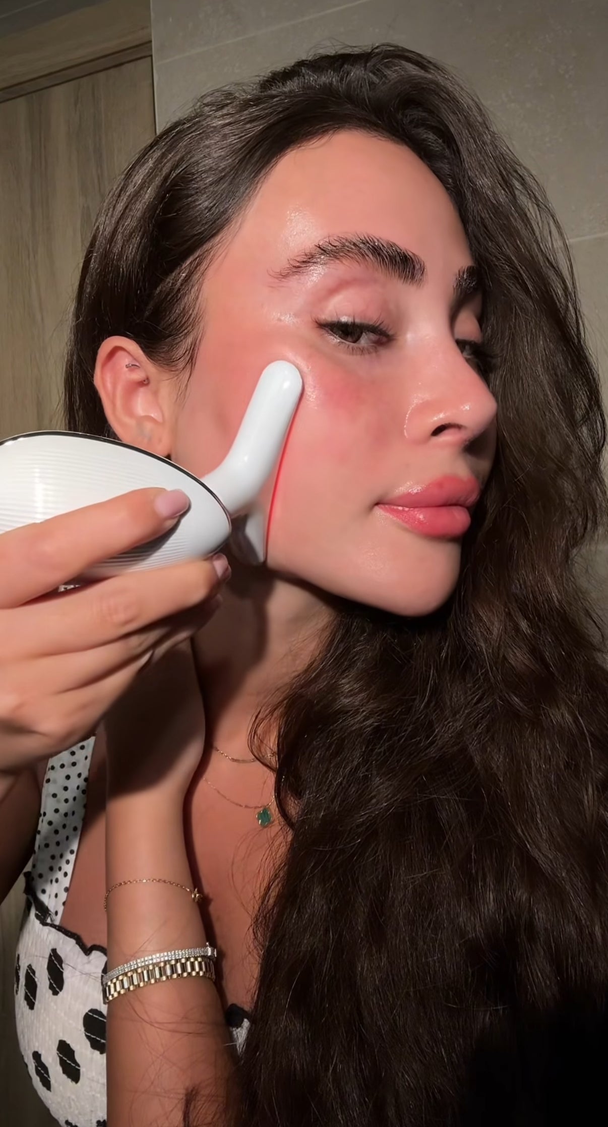 Beauté Gesicht und Hals Lifting Gerät